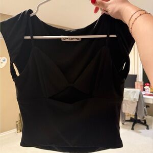 Princess Polly Black going out Top